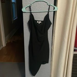 Emerald Sundae Mini Black Dress